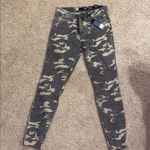 Camo jeans
